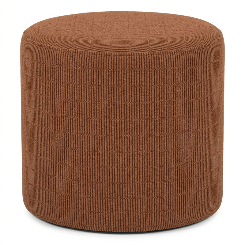 Pouf rond 20 po Berlin Hive Berlin Gardens, Brun