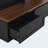 55.9" Farmhouse Hall Tree with Storage Bench, 2 Drawers & Coat Rack, Black-1465578766