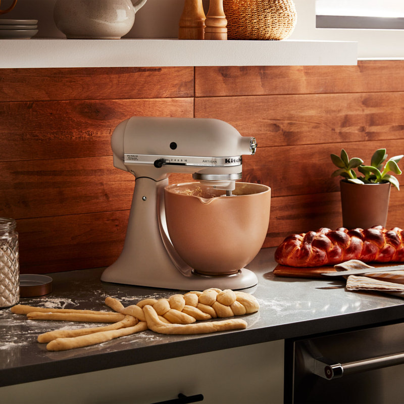 KitchenAid® 5 Quart Fired Clay Ceramic Bowl, Fired Clay