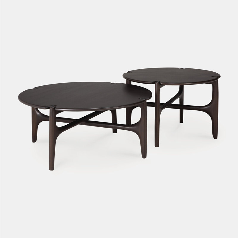 Pi Solid Wood Coffee Table, 14" H x 31.5" L x 31.5" W
