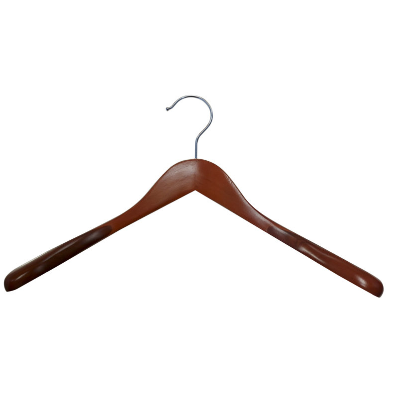 Cintre en bois Kimmons pour robe / chandail / chandail, Cerisier