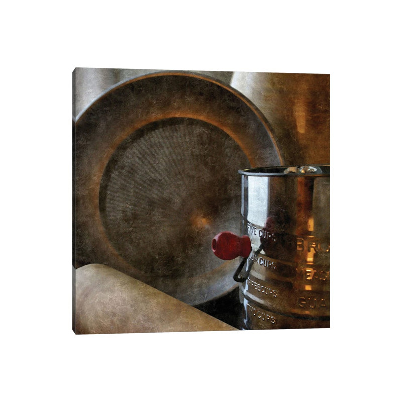 Rustic Kitchen II, Toile tendue, H 12 po x l 12 po x P 0,75 po