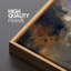 Impression sur toile encadrée noire, grise et brune pour la décoration du salon-118150466-118150467-120234628