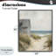 «Oceanfront Cottage on Dune Path», estampe numérique, design by Creative Studio-130762191-130762194