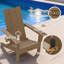 Ensemble de chaises pliantes pour 2 personnes Adirondack avec table d'appoint-1485759505