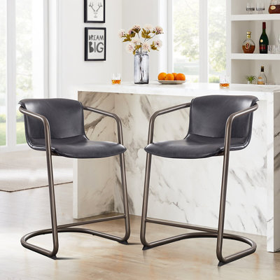 Tabouret de comptoir de 25 po Aubree