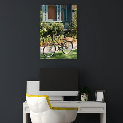 «Vintage Bike At Home Contemporary Urban Urban», reproduction d'art mural