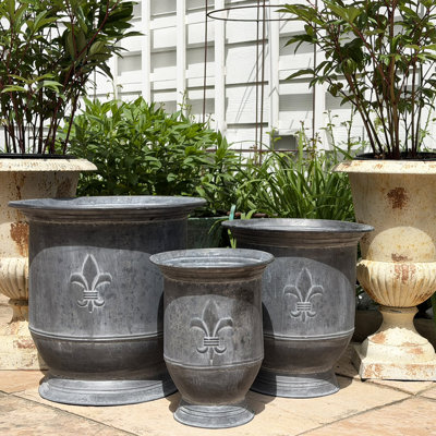 Fleur Di Lise Urn Planters
