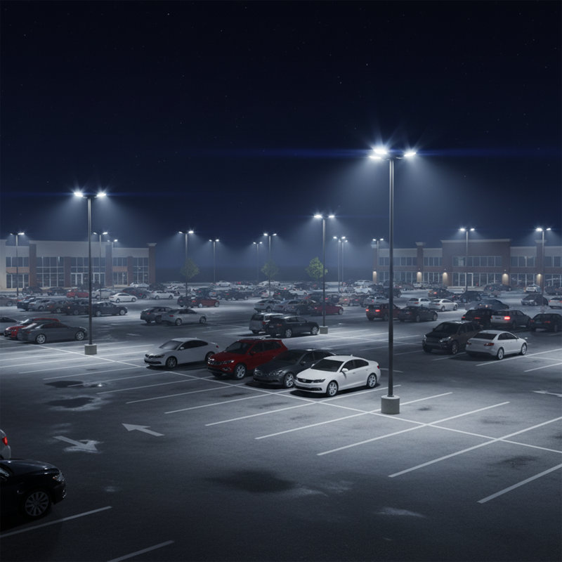 Projecteur d'extérieur 300W à DEL à intensité variable et étanche