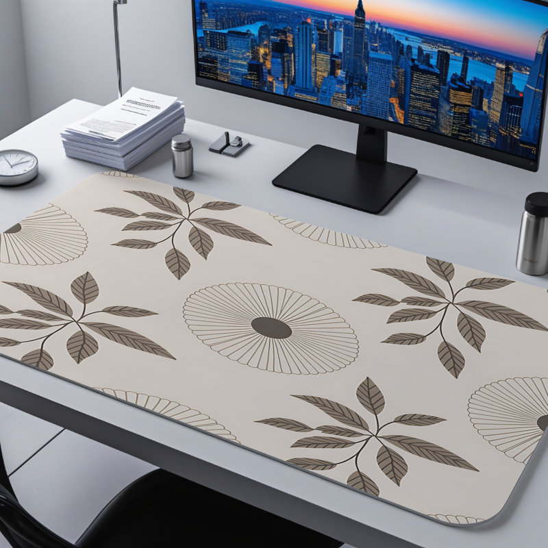 Polyester Desk Pad, 31.5x15.5