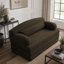 Canapé-lit futon à dossier divisé de 68,11 pouces à 3 positions, divan-lit convertible pliable en similicuir brillant pour les petits espaces de bureau de salon-134376200