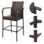 Tabouret de bar d'extérieur 28 po Raqwon