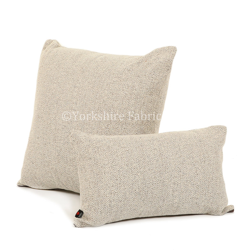 Amerie Square Cushion, Large, Beige