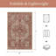 Tapis oriental antidérapant Roehit-966698219-968282132