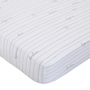 Drap-housse pour lit de bébé love