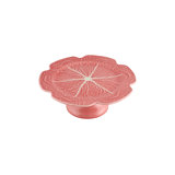 Cabbage Pink Cake Stand 12"