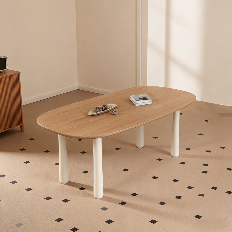 Table de salle à manger au design unique, H 29,52 po x L 55,11 po x l 31,49 po
