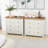 Jorddy Farmhouse 6 Drawer Dresser For Bedroom