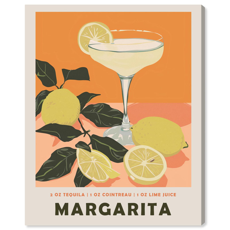 Margarita, H 30 po x l 24 po x P 1,5 po, Toile tendue