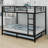 Metal Bunk Bed With Trundle-1481076147