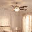 Kelleher 52" Monarch 5 - Blade Standard Ceiling Fan in Bronze Brown with Pull Chain and Light Kit Included-19290698