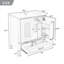 Meuble-lavabo double 60 po Modern-624852700