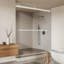Porte de douche sans cadre l 64 "x H 76"-87849794