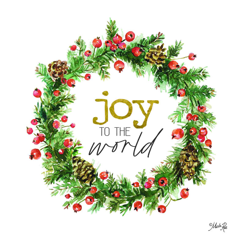Joy To The World 2884992, H 30 po x l 30 po