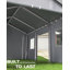 13X20 Heavy Duty Carport ,Car Ports with 180G Removable Side Walls, Portable Car Port Garage, Car Shelter All Weather