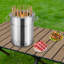 Barbecue au charbon portatif compact