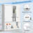 Bellani Wall-Mounted Manufactured Wood Bathroom Cabinet-988537058