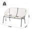 Amour en osier blanc CONDESSA-801583535