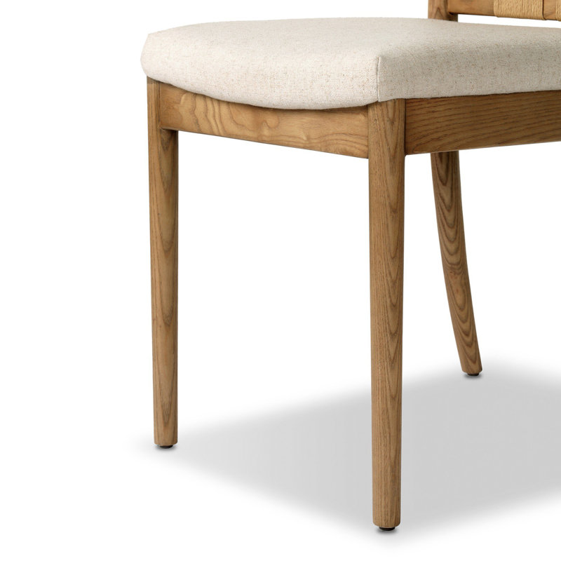 Harlee Upholstered Dining Chair, Amber Ash