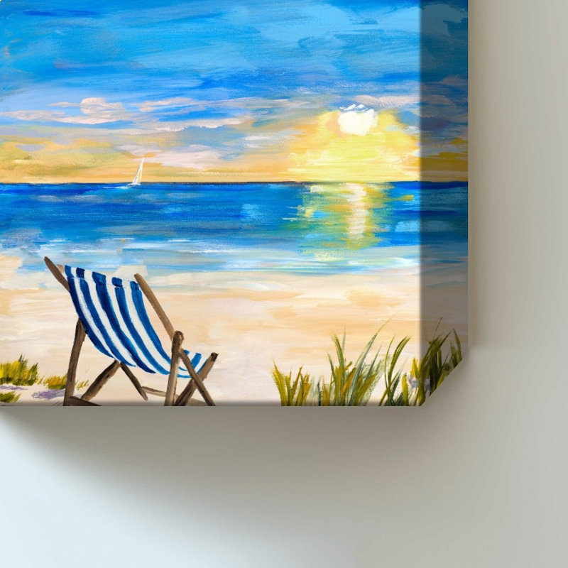 «Sling Back Summer I» par Julie DeRice - Impression sur toile