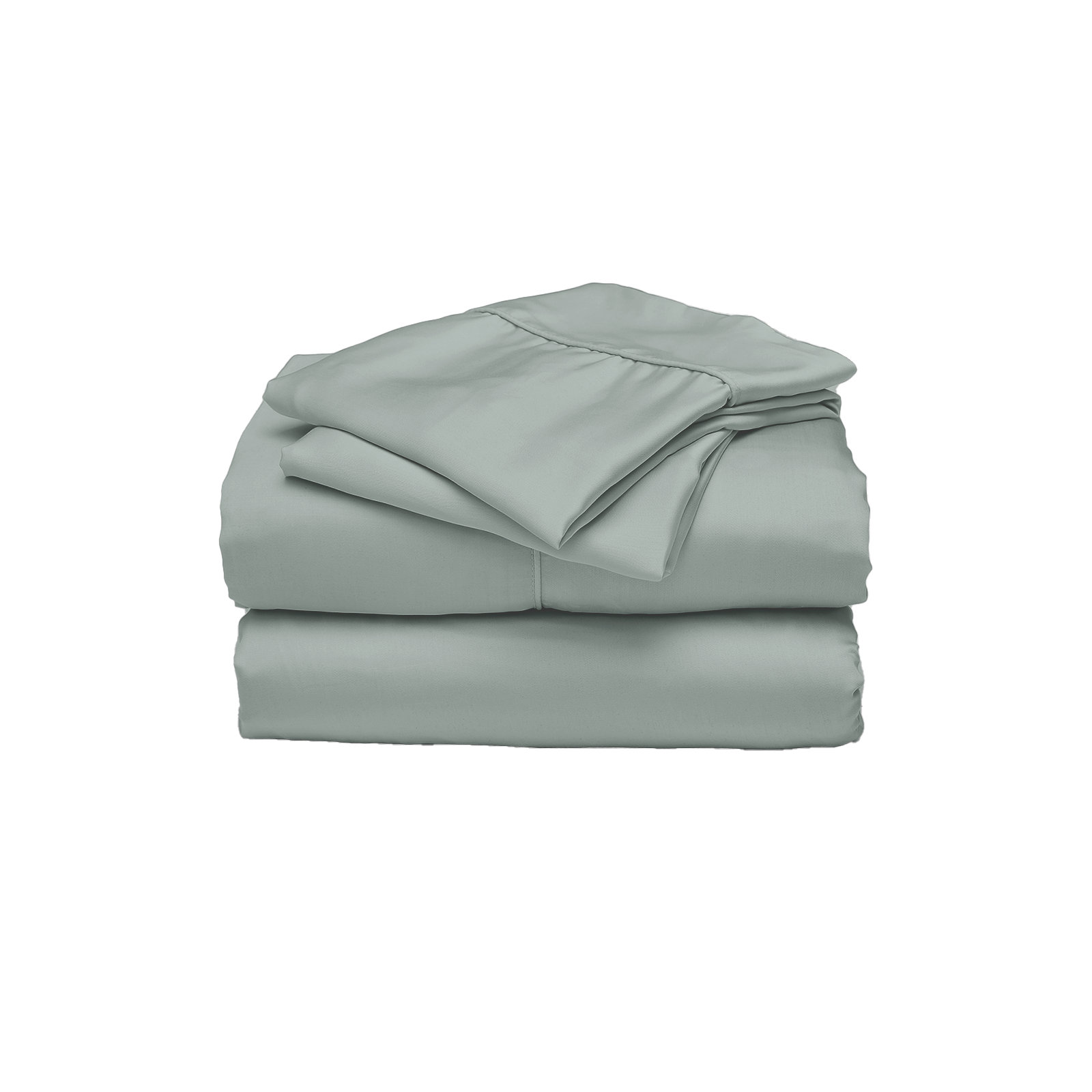 Signature Sateen Sheet Set, Queen Sheet Set with 3 Additional Pieces, Sage