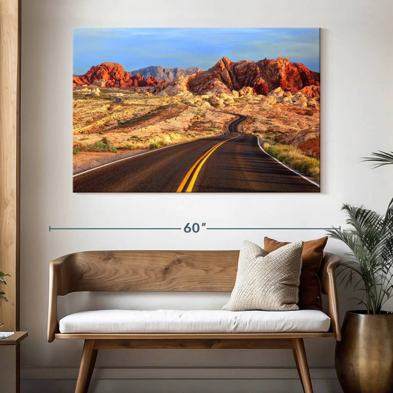 Mehar Highway In Valley Of Fire, H 34 po x l 51 po