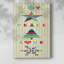 Joy Joy Peace Love - Cavas enveloppés de galerie-1434073716