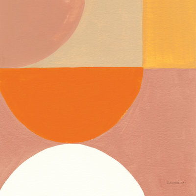 Retro Abstract V Bright by Danhui Nai - Wrapped Canvas Painting