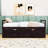 Twin Size Bed with Pull-Out Twin Trundle and Storage Drawers-1234419005