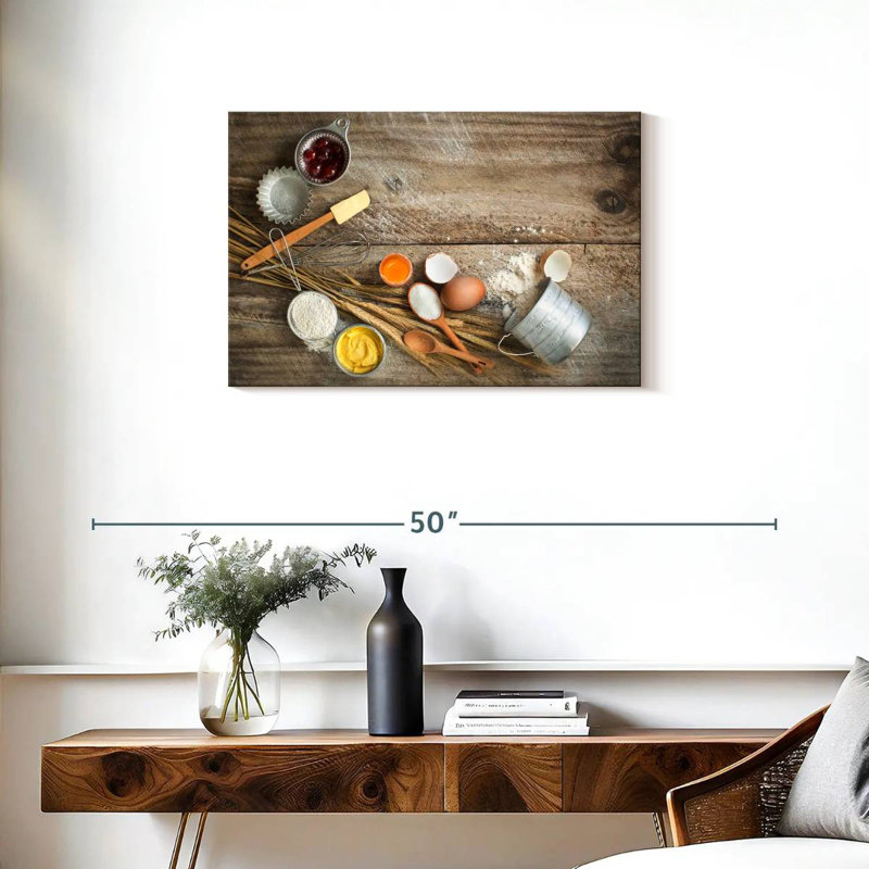 Baking Essentials, 20" H x 30" W