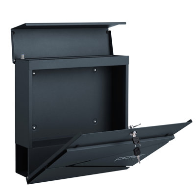Avae Metal Wall Mounted Post Box