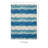 Apopka Watercolor Stripe Ivory and Blue Indoor Outdoor Machine Washable Area Rug-1569472146