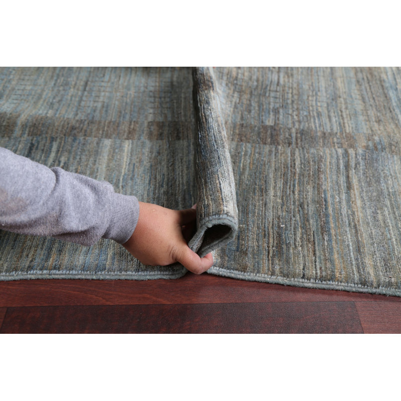 Tapis oriental en laine Gabbeh Kashkoli noué à la main 6 x 9