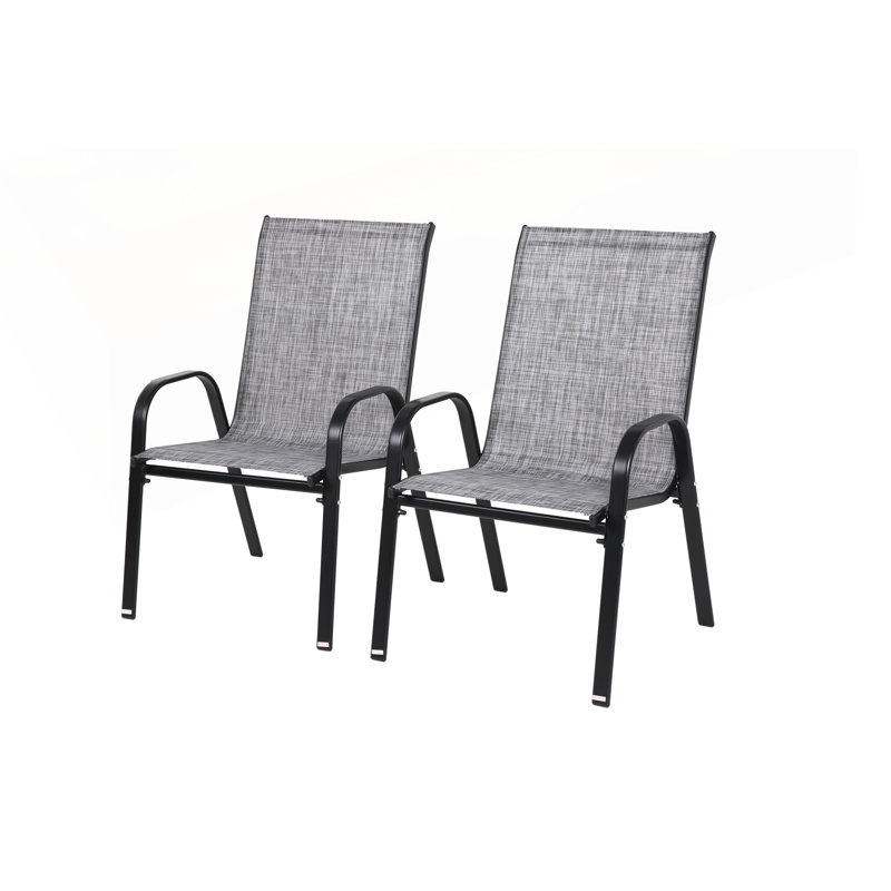 Tayah Piece Outdoor Camping Chairs, Grey