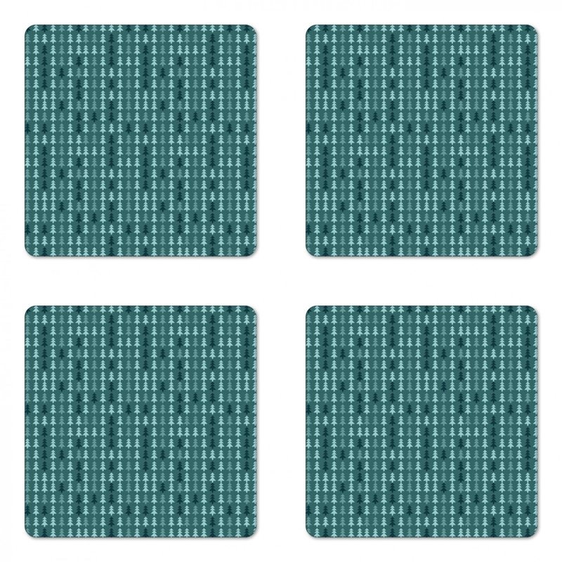 Square 4 Piece Coaster Set
