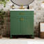Meuble-lavabo de salle de bain avec lavabo en céramique avec tiroir, porte et armoire de rangement-961588683-961588684