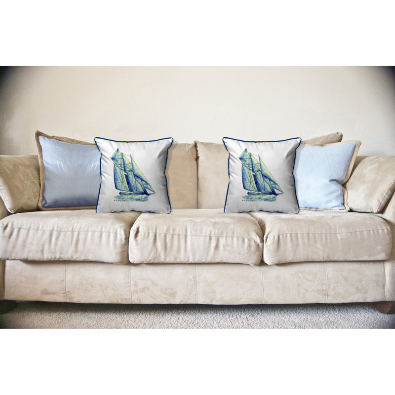 Coussin décoratif en polyéther voilier intérieur/extérieur