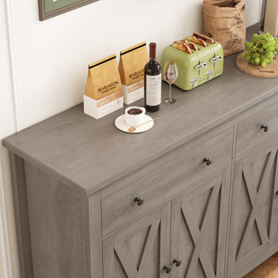 Buffet 2 tiroirs 55,1 po de largeur