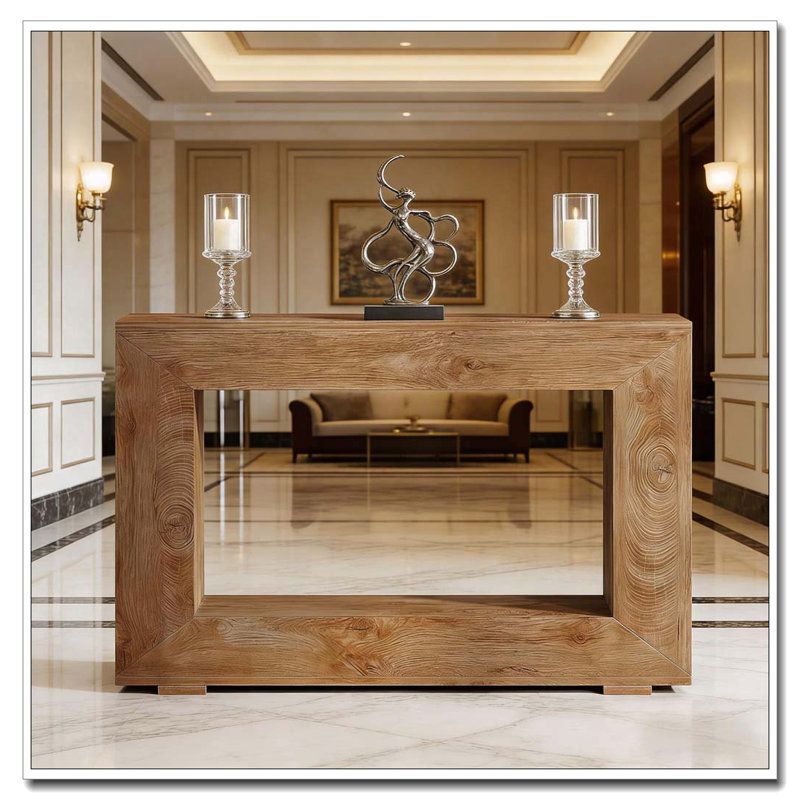 Console moderne, Bois