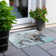 Machine Washable Indoor/Outdoor Cinead ACN1688 Teal Rug